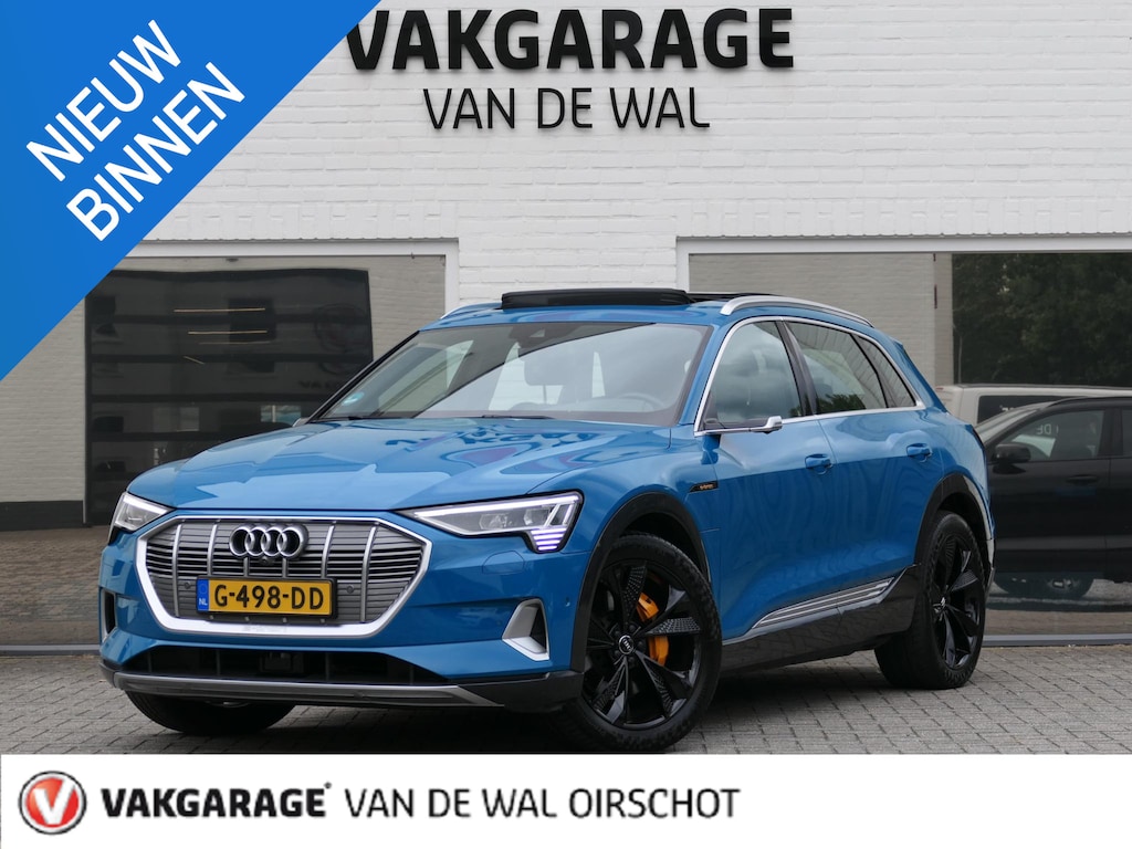 Audi E-tron e-tron 55 quattro advanced 95 kWh | 360°-camera | Trekhaak | 21-inch velgen | Apple-/Android Carplay | Elektrische achterklep | Memory | bang & olufsen | Acc |