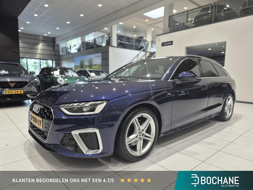 Audi A4 Avant 40 TFSI 3x S-Line | Trekhaak | Camera | Navigatie | Elektrische Achterklep |