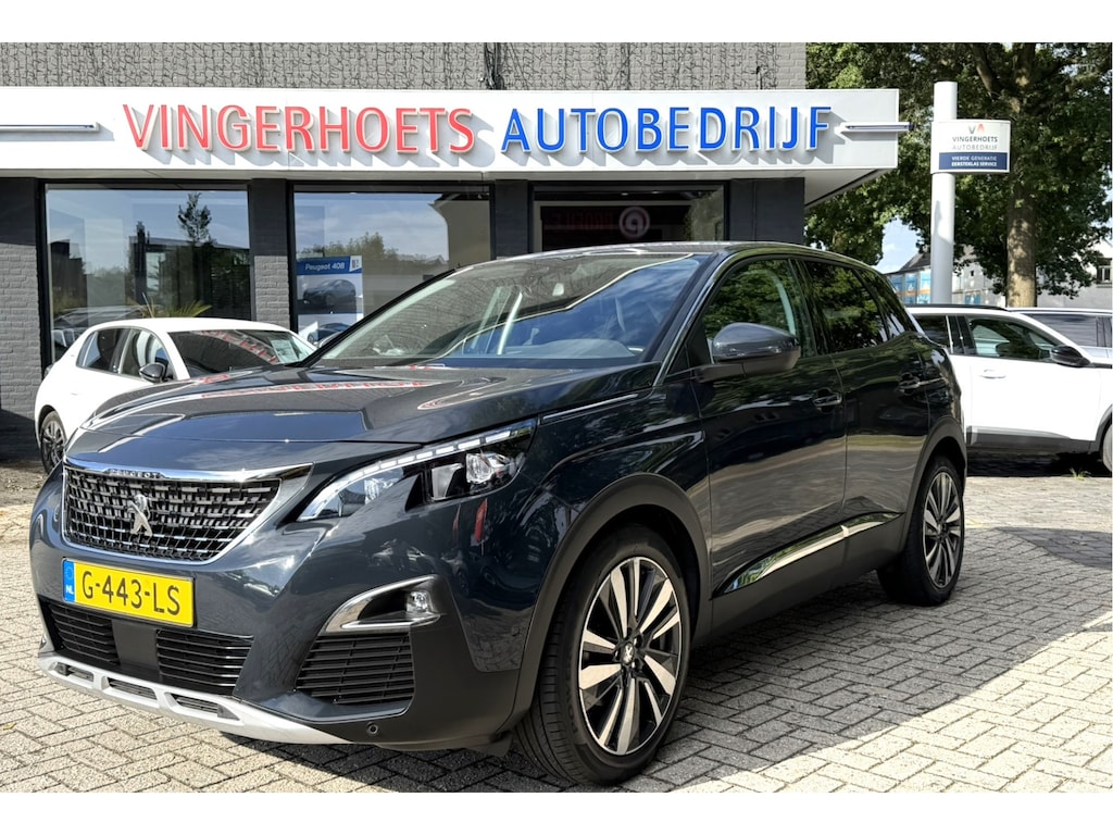 Peugeot 3008 130 Pk Benzine Zeer Luxe * Navigatie * Zwart Lederen Interieur met Elektrisch verst. stoelen met massage functie * Trekhaak * Dab+ Radio * Climate & Cruise Control * Vingerhoets; Vierde Generatie Eersteklas Service. Al meer dan 100 jaar een begrip in de Brabantse Kempen