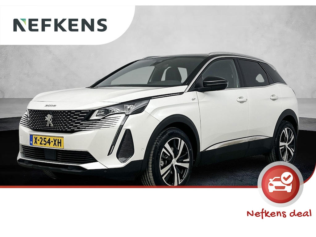 Peugeot 3008 SUV 1.2 136 pk Automaat Hybrid GT | Navigatie | Camera | Adaptieve Cruise Controle | Full LED Koplampen | Climate Control | Dodehoek Bewaking |