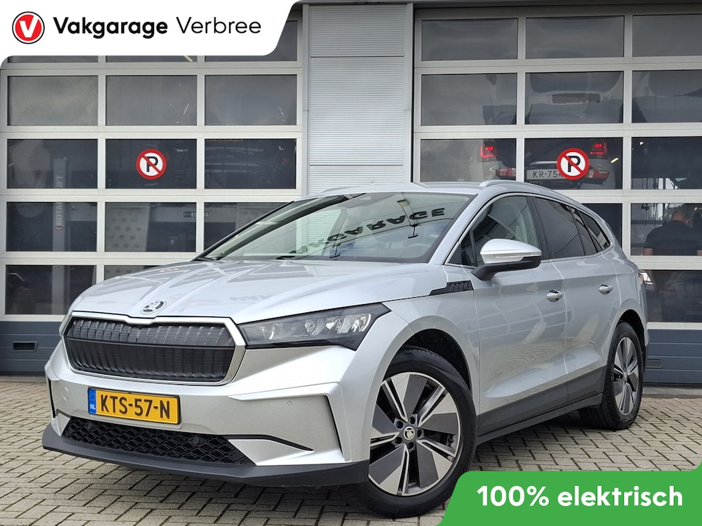 Skoda Enyaq iV 80 | Navigatie/Android/Apple Carplay | LM Velgen 19" | Voorstoelen/Stuur Verwarmd | Achteruitrijcamera | Cruise Control | Airco |