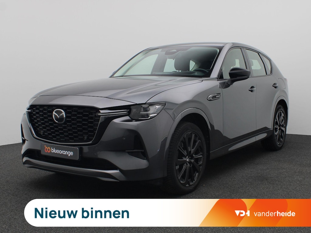Mazda CX-60 2.5 e-SkyActiv PHEV Homura 328PK Aut. SOH 91,63%, Adaptieve Cruise Controle, Achteruitrijcamera, Navi, Keyless, Side Assist, Head-Up Display, 20" LM Velgen