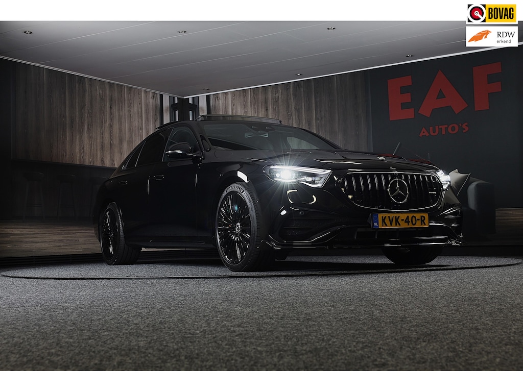 Mercedes-Benz E-klasse 300 e AMG 53 Look / Massage / Burmester 4D / Head Up / 360 Camera / Acc / Elek Stoelen / Open Pano / 20 Inc