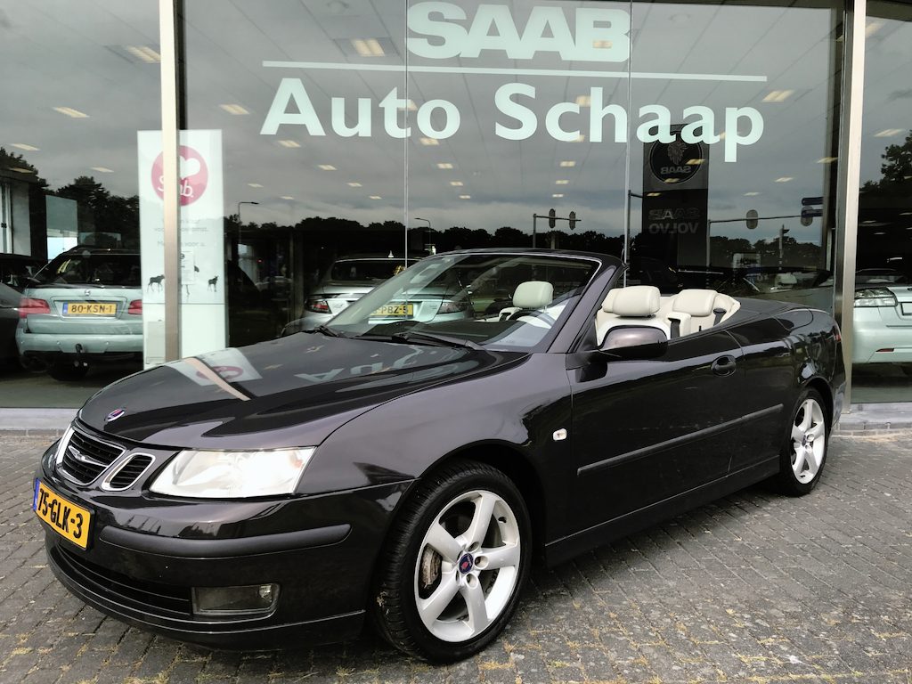 Saab 9-3 Cabrio 1.8t Vector | Rijklaar incl garantie | Kap 2021 Stoelverwarming Climate control Parkeersensoren