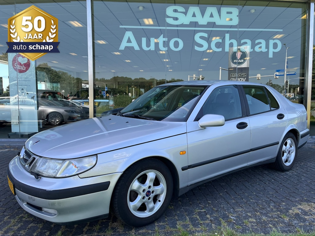 Saab 9-5 2.3t SE Introd.sp. Sedan OPEN SOLLICITATIE | Rijklaar | Wie helpt mij naar de 1 miljoen ? Leer Hout Cruise control Lichtmetaal Stoelverwarming