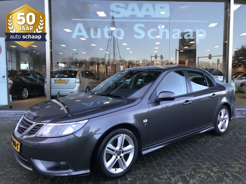 Saab 9-3 Sedan 1.9 TTiD Vector TX | Rijklaar | nwe distributie Hirsch 200 pk Carbon Aero lederen bekleding