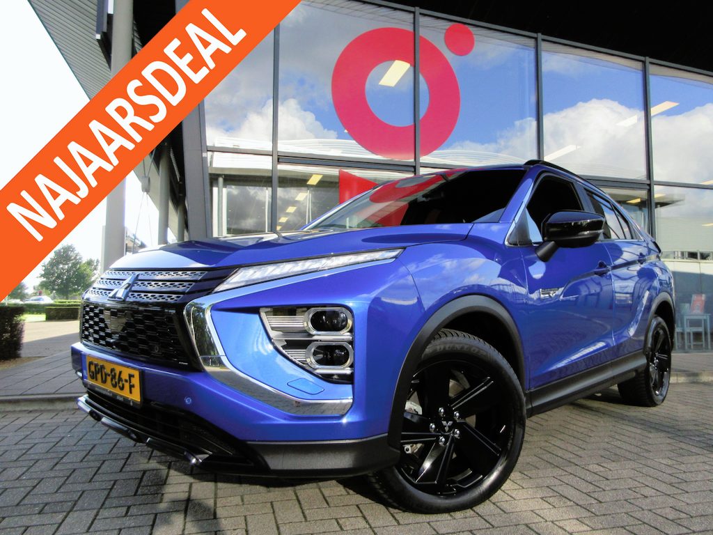 Mitsubishi Eclipse Cross 2.4 PHEV Black Edition | 4WD | AUTOMAAT | 188 PK \ BTW AUTO | TREKHAAK | 1E EIGENAAR | DEALER ONDERHOUDEN | 1.500 KG TREKGEWICHT | VIERSEIZOENEN BANDEN |