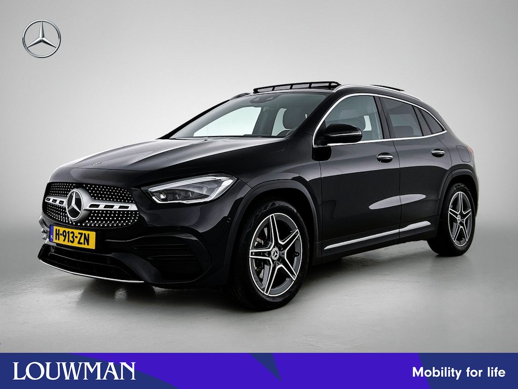 Mercedes-Benz GLA 200 AMG Line | Panorama schuifdak | Led verlichting | Parkeer pakket | spiegel pakket Inclusief 12 Maanden Garantie.