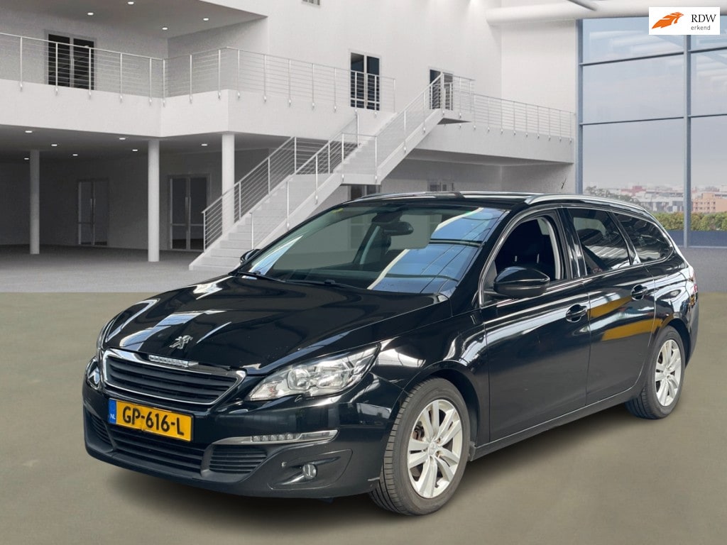 Peugeot 308 1.6 BlueHDi Blue NAVI PSENSOR CRUISE TREKHAAK 2 X SLEUTELS