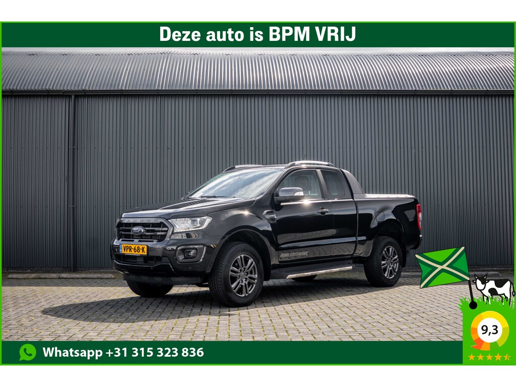 Ford Ranger 2.0 EcoBlue | Wildtrack | 213 PK | Automaat | Camera | 4X4 | PDC | Navi | Airco | Trekhaak