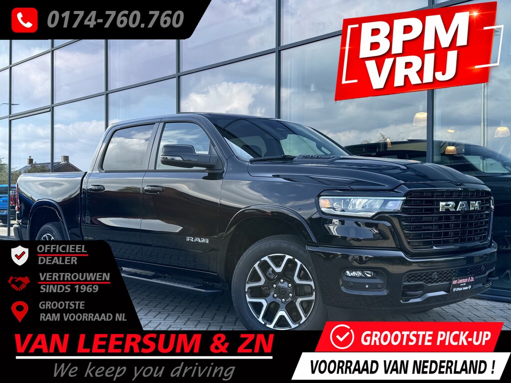 Dodge Ram 1500 Laramie Sport 425 PK | LPG | 3 jaar garantie | Pano | Alpine Sound | Achteruitrijcamera