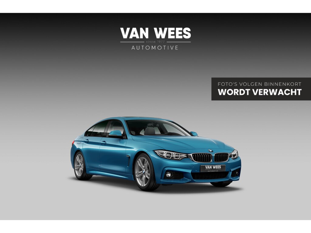 BMW 4-Serie Gran Coupe 418i High Executive | M-sportpakket | Schuif-/kanteldak | Harman/kardon | Stoelverwarming | Cruise control | Navigatie Professional | Shadow Line | PDC