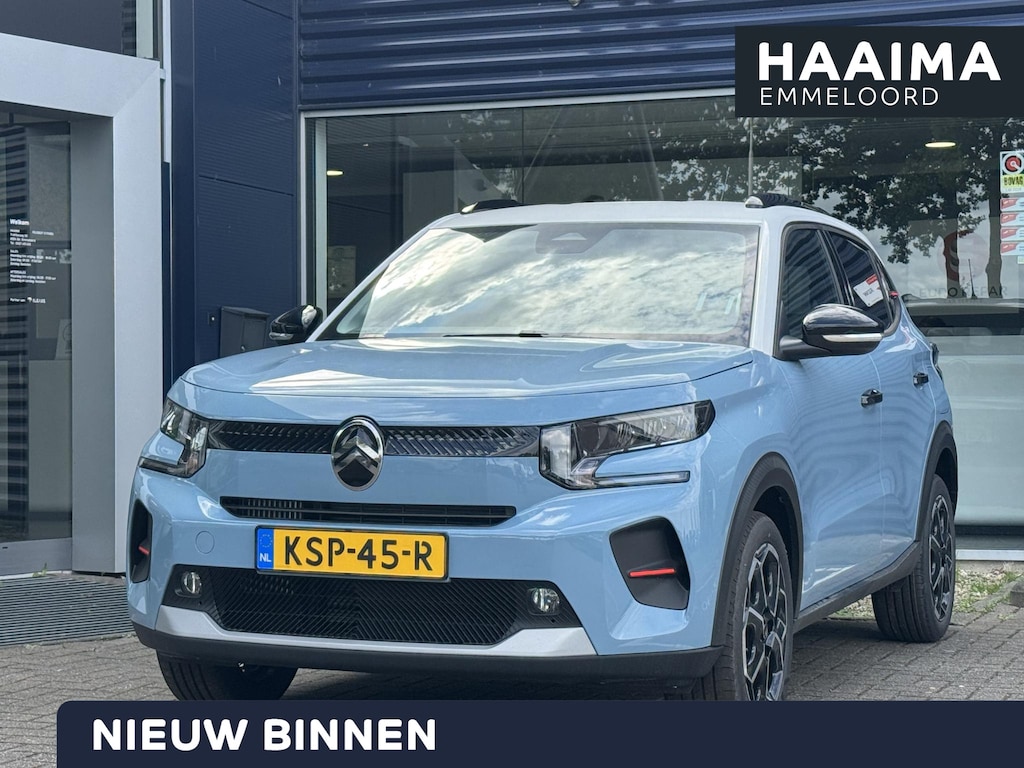 Citroën C3 1.2 Turbo 100pk Max | Apple Carplay/Android Auto | Achteruit rijcamera | Voorstoelen verwarmd | lichtmetalen velgen 17" | elektrische ramen voor