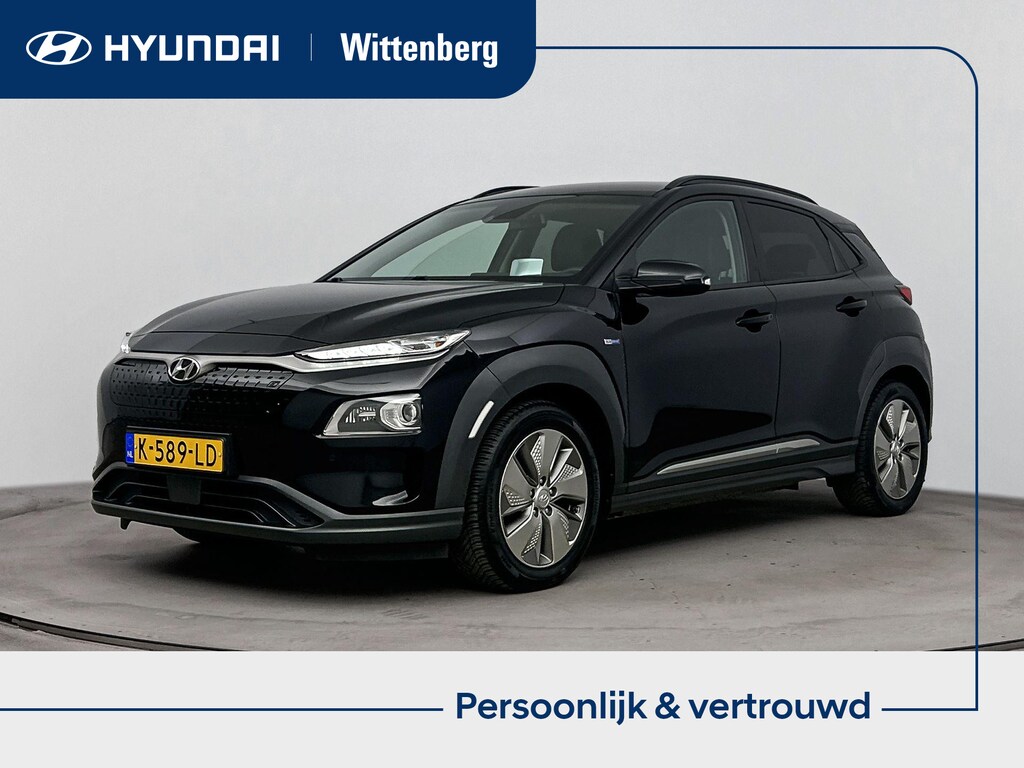 Hyundai Kona Electric EV Limited 64 kWh | Warmtepomp | Navigatie & Carplay | Elektrisch verstelbare stoelen | Leder | Premium Audio |