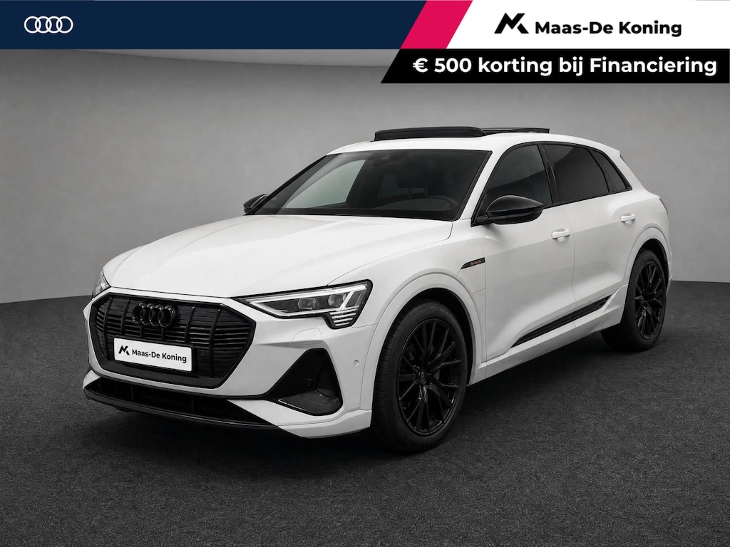 Audi E-tron 55 408pk Quattro S edition 95 kWh · SOH 97,1% · Panoramadak · Camera · Luchtvering · Zwart Optiek Plus · 21'' Inch ·