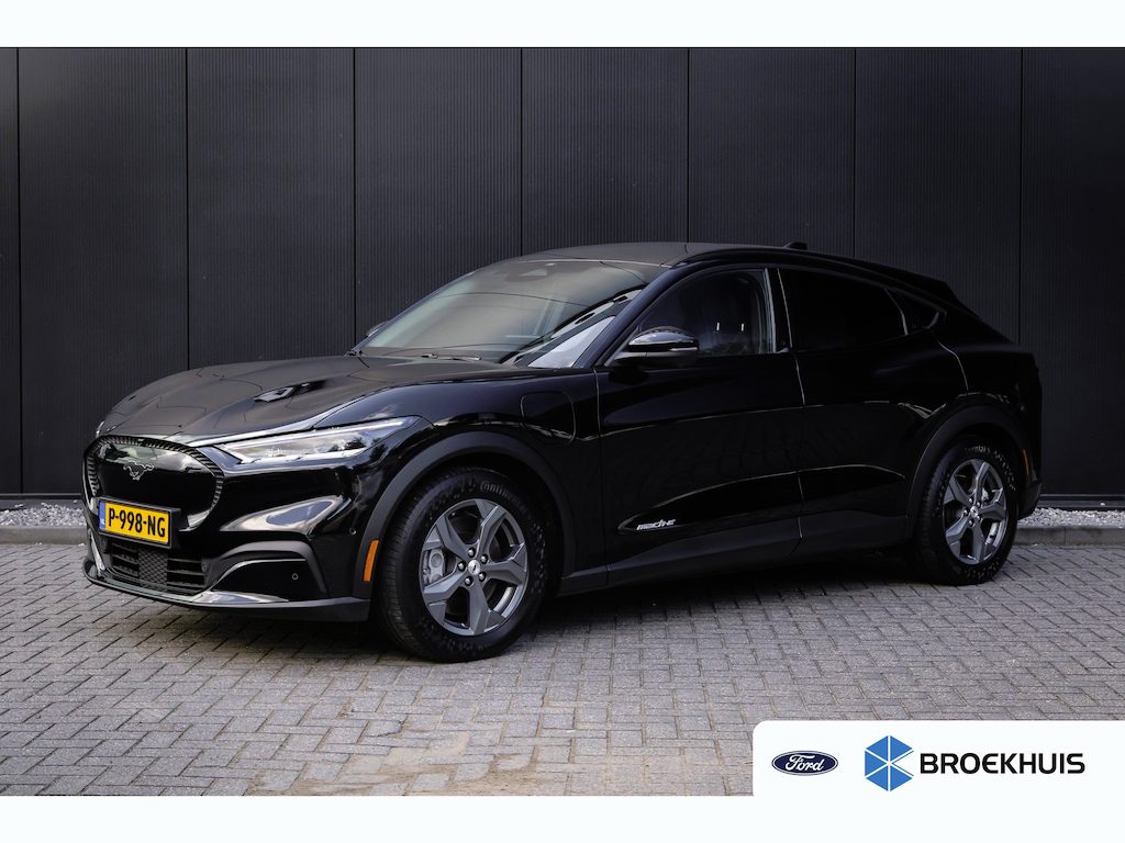 Ford Mustang Mach-E RWD 75 kWh | 360-camera | B&O Audio | Leder | Technology plus-pack | Elec. achterklep | Winter-pack | Dealer o.h. | Dodehoek detectie