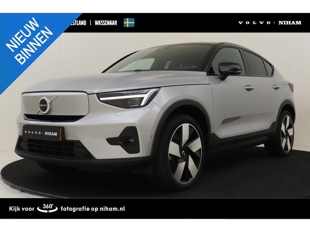 Volvo C40 RECHARGE TWIN INTRO EDITION 78 kWh -PANO.DAK|HARMAN/KARDON|360°CAM|POWER-SEATS|NUBUCK|PRIVACY.GLAS|20"ALL.SEASON|SoH:92%