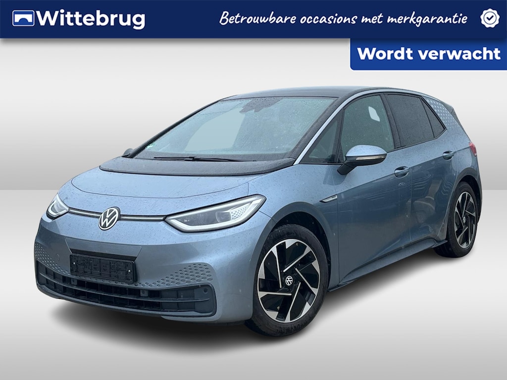 Volkswagen ID.3 Pro Performance 204pk 58 kWh / IQ LED / Parkeersensoren V+A / Voorstoelen Verwarmbaar / 18'' LMV