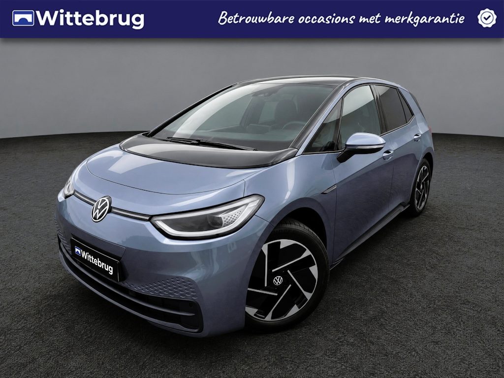 Volkswagen ID.3 Pro Performance 204pk 58 kWh / Navigatie / IQ LED / Parkeersensoren V+A / Voorstoelen Verwarmbaar / 18'' LMV