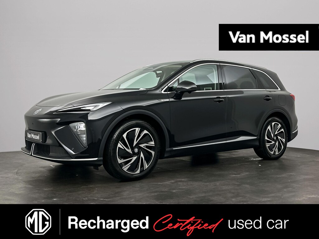 MG MGS6 EV Luxury 2WD 77 kWh | 1e EIG. | WLTP 530 KM | Panoramadak | ACC | ECC | 360° Cam | 20"LMV |  Achterbank verwarmd | Head-up display | BTW Auto |