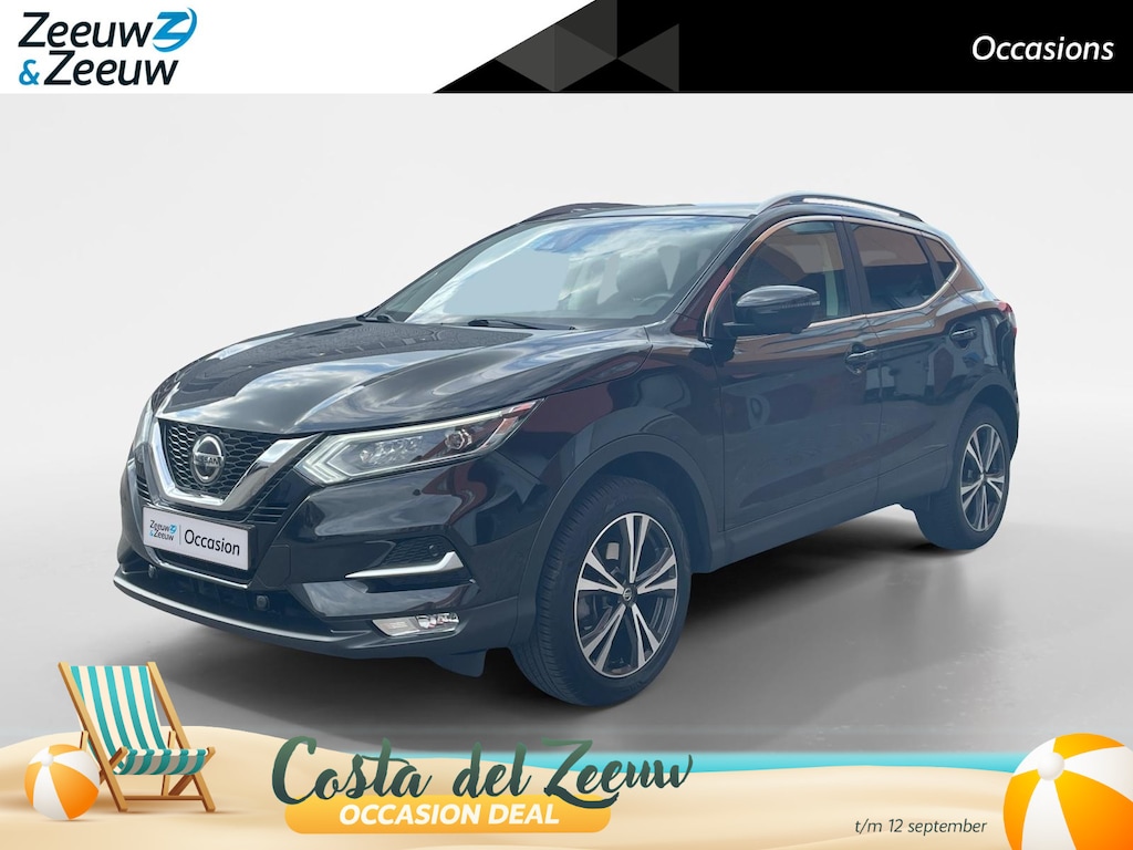 Nissan Qashqai 1.6 Tekna 1ste eigenaar| Navigatie| Panoramadak| Stoelverwarming| Voorruitverwarming|360 graden camera| Dealeronderhouden| All seasonbanden|