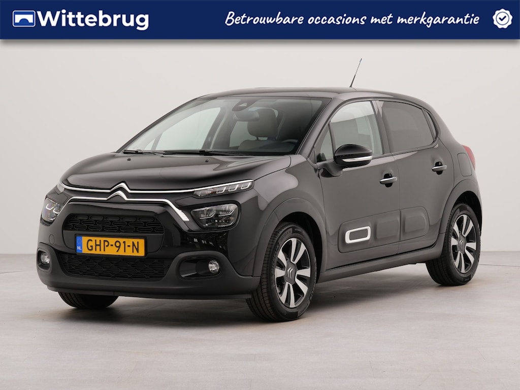 Citroën C3 1.2 PureTech Max | Apple Carplay | Navigatie | Achteruitrij camera | Parkeersensoren achter | Voorstoelen verwarmd | Connected services | Bluetooth | Cruise control | Armsteun bestuurdersstoel |