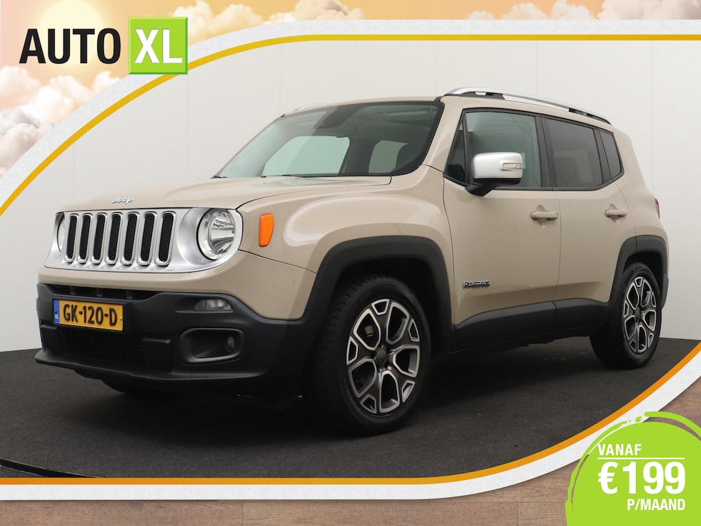 Jeep Renegade 1.4 141 PK MultiAir Limited Pano-dak Camera Leder Climate