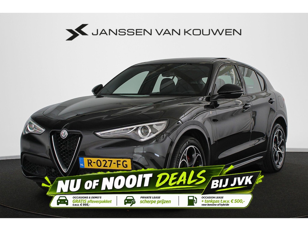 Alfa Romeo Stelvio 2.0 T AWD Veloce Ti 280PK Pano Leder Stuur-Stoelverwarming Keyless Memory