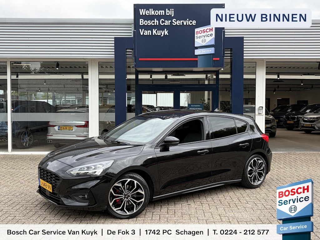 Ford Focus 1.5 EcoBoost ST Line X Business / Automaat / Dealer-Onderhouden / Stoel- en Stuurverwarming / Cruise-Control / Apple-Carplay & Android-Auto / Full-LED / Keyless / Draadloze-Telefoonlader / Sport-Onderstel / Sportstuur en -Stoelen / Camera / PDC V+A / 18'' LMV / All-Seasons / ENZ.