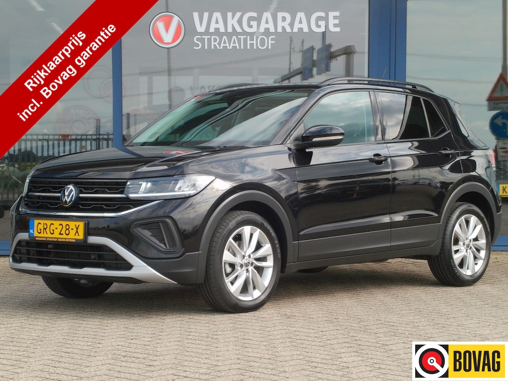 Volkswagen T-Cross 1.0 TSI Life Edition, Aut. / Trekhaak / Full LED / Camera + Sensoren / Carplay + Android Auto