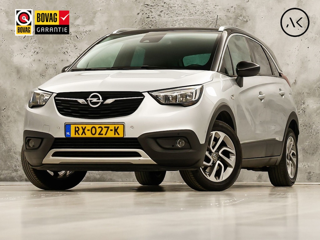 Opel Crossland X 1.2 Turbo Innovation (APPLE CARPLAY, GROOT NAVI, CLIMATE, 360 CAMERA, STUUR/STOELVERWARMING, SPORTSTOELEN, GETINT GLAS, CRUISE, NIEUWSTAAT)
