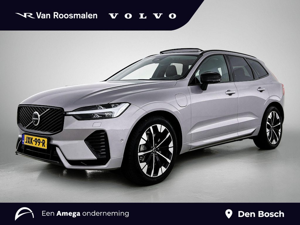 Volvo XC60 2.0 T6 Plug-in hybrid AWD Ultra Dark | Luchtvering | Panoramadak | 360-Camera | Trekhaak | H&K |