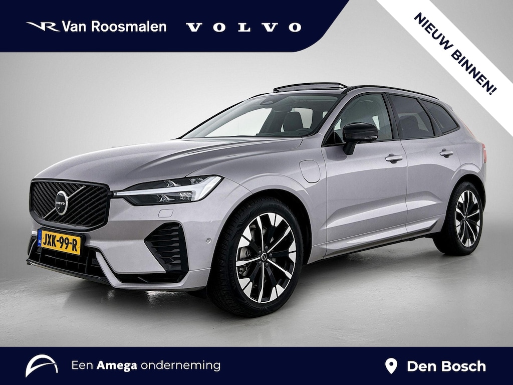 Volvo XC60 2.0 T6 Plug-in hybrid AWD Ultra Dark | Luchtvering | Panoramadak | 360-Camera | Trekhaak | H&K |