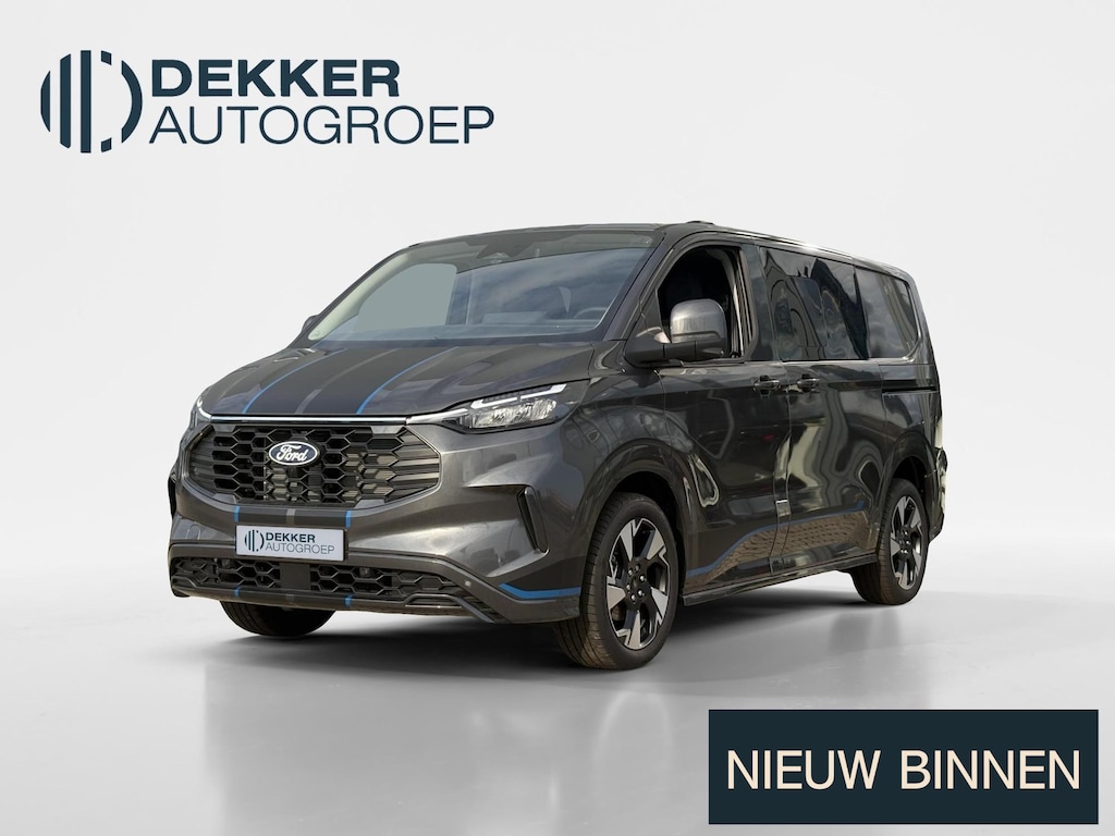 Ford Transit Custom 320 2.0 TDCI L1H1 Sport DC AWD | trekhaak | dubbele elektrische schuifdeuren | 360 camera