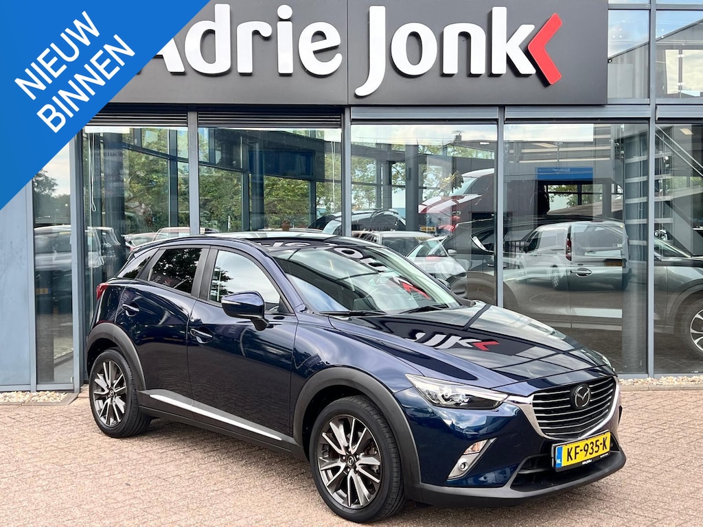 Mazda CX-3 2.0 SkyActiv-G 120 GT-M 1e EIGENAAR | NED. AUTO | DEALER ONDERHOUDEN | LAGE KM STAND 54.734 | A.CAMERA | STOELVERWARMING | HEAD-UP DISPLAY |