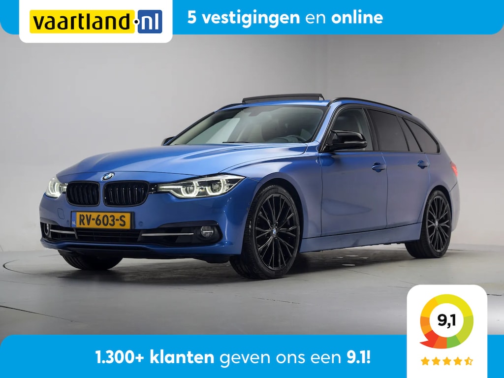 BMW 3-Serie 318i Luxury Line High Executive [ Panoramadak Camera Trekhaak Prof. Navi Leder ]