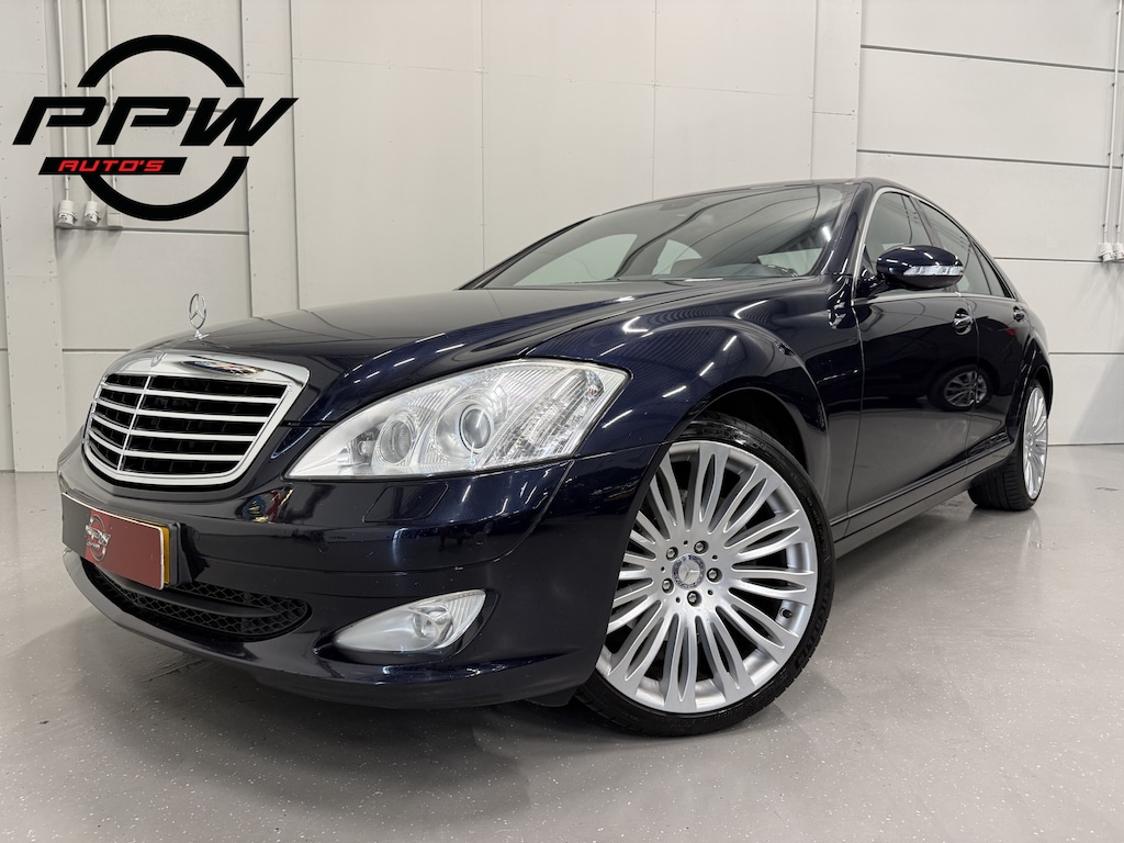 Mercedes-Benz S-klasse 350 Prestige Plus VENTILATIE+MEMORY/LUCHTVERING/SOFT-CLOSE/20"LMV/HARMAN-KARDON/CAMERA/BI-XENON/LED-ACHTERLICHTEN/DONKERE-HEMEL/ZEER NETTE AUTO,PERFECT RIJDEND EN ZEER GOED ONDERHOUDE,RECENT NOG OH BEURT GEHAD