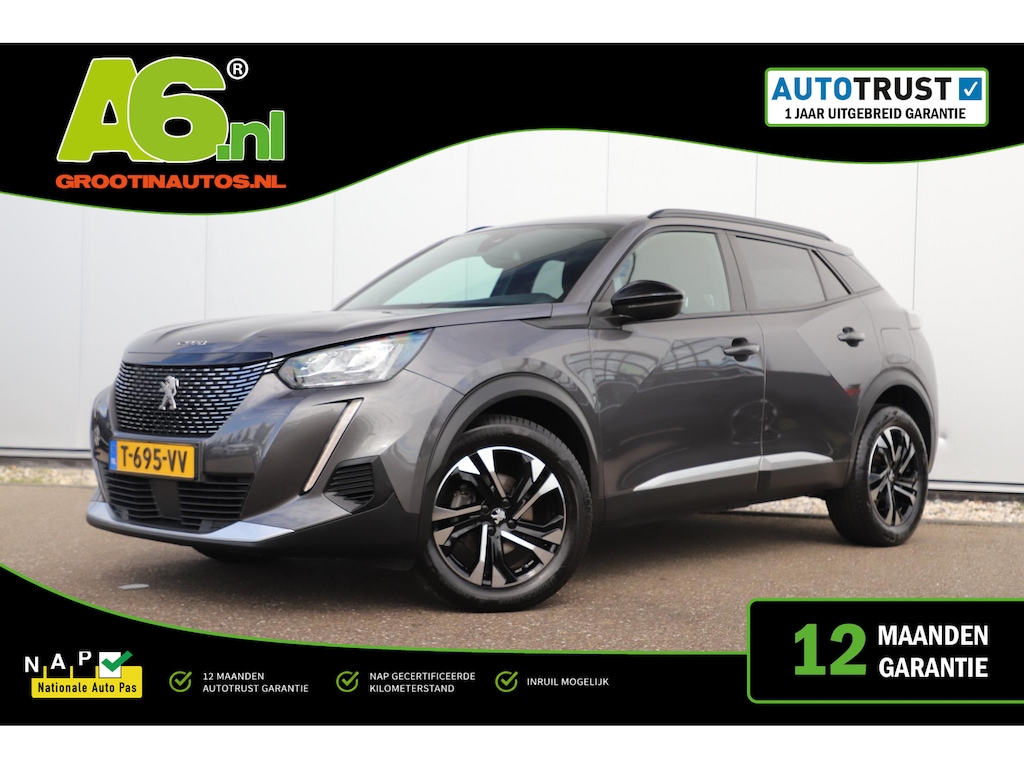 Peugeot 2008 1.2 PureTech Allure 102PK Half Leder Navigatie Carplay Android Climate Cruise Control LED Parkeersensor