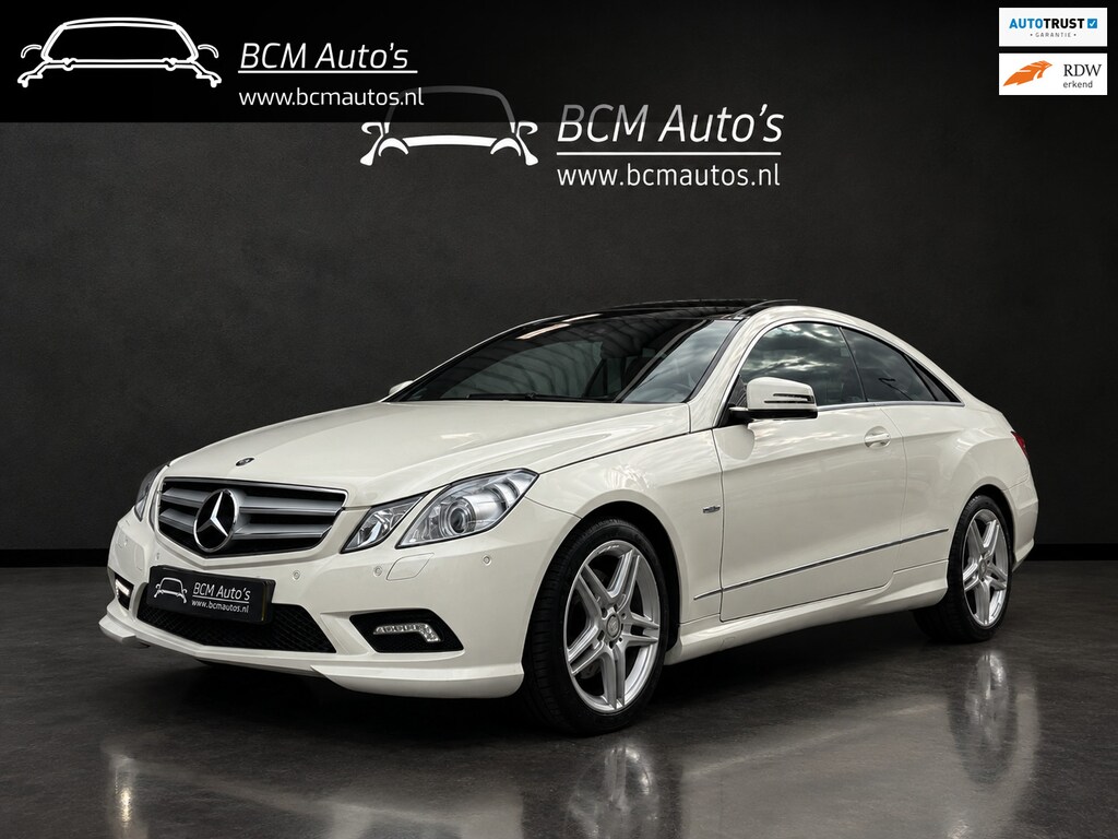 Mercedes-Benz E-klasse Coupé 200 CGI Avantgarde AMG pakket|PANO|Leer|Soelvw|PDC|NAP|