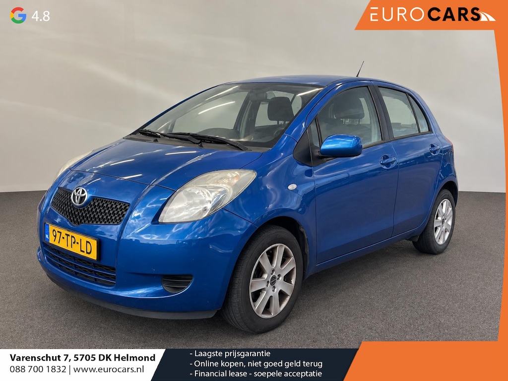 Toyota Yaris 1.3 VVTi Sol Airco MF Stuurwiel Lichtmetalen Velgen 5-DRS Stuurbekrachtiging APK 02-2027 nette auto!