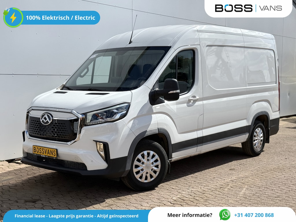 Maxus eDeliver 9 L2H2 72kWh 280km WLTP Snelladen LED Carplay Cruise control Camera Airco Parkeersensoren v+a