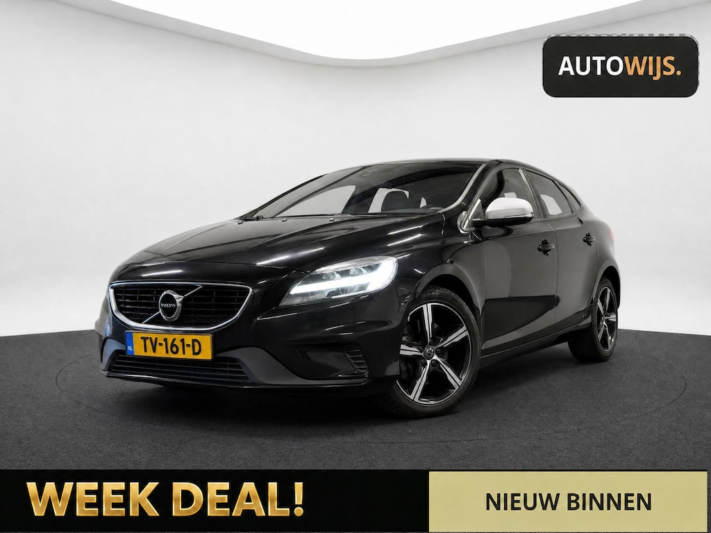 Volvo V40 2.0 D2 Kinetic|R-DESIGN|AUT|ALCANTARA|120PK|NAVI|GOED ONDERHOUDEN