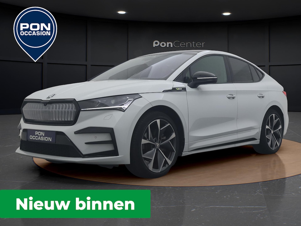 Skoda Enyaq Coupé iV 80 RS | Pano dak | CANTON | Camera | Navigatie | Stuur-/Stoelverwarming |