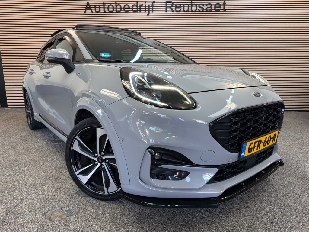 Ford Puma 1.0 EcoBoost Hybrid ST-Line Panodak Trekhaak Carplay B&amp;O Stoelverw, Camera Incl 12Mnd Garantie