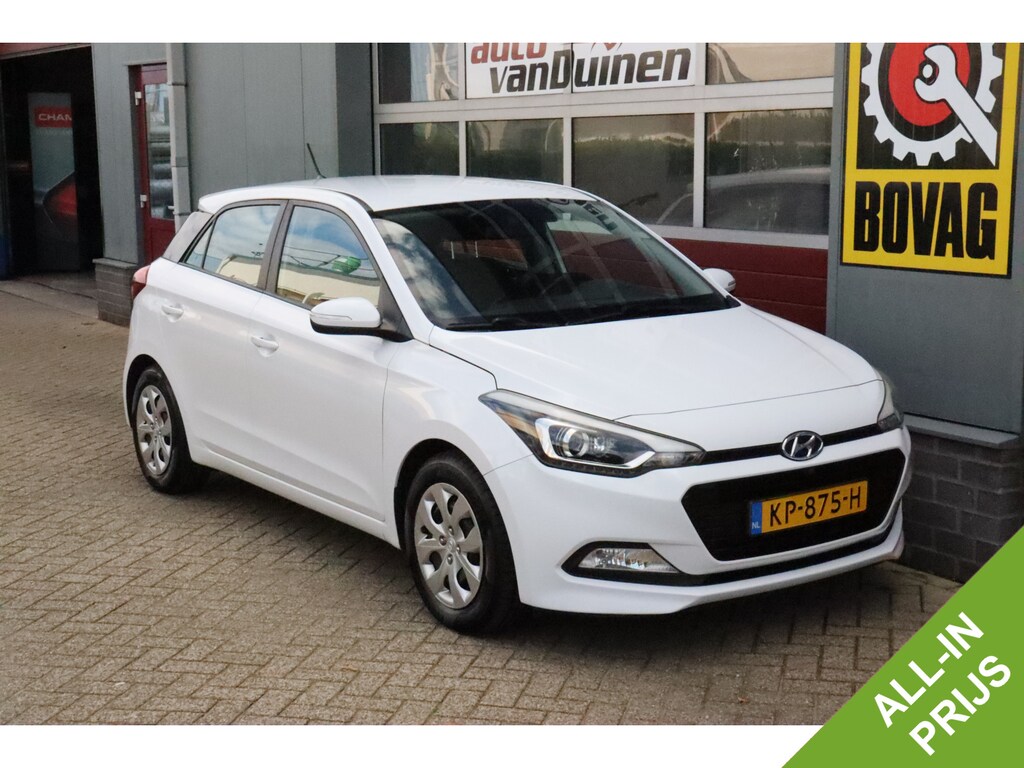 Hyundai i20 1.0 T-GDI i-Motion O.a: Afn. Haak, PDC, Airco, Cruise, Bluetooth, Etc. All-in prijs!
