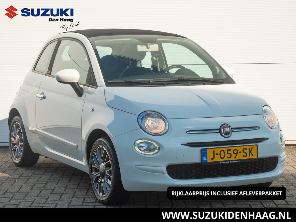 Fiat 500C 0.9 TwinAir Turbo Lounge| Airco | Parkeersensoren | Bluetooth | Elektrisch vouwdak