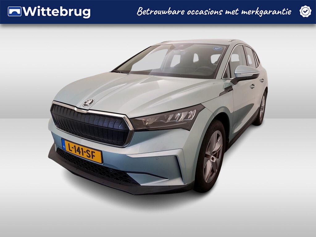 Skoda Enyaq iV 80 / SOH 91%/ TREKHAAK/ PARK.SENSOREN V+A/ CAMERA/ STOELVERWARMING/ CRUISE/ DIGITAL DASH/ NAVI/ CLIMA