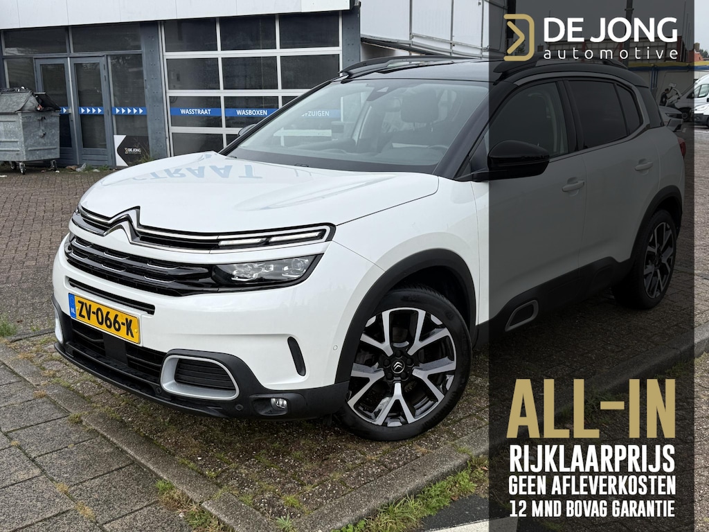 Citroën C5 Aircross 1.6 PureTech Business Plus ALL-INRIJKLAARPRIJS/180pk/Camera/Trekhaak/Duo-Tone/Lederen bekleding
