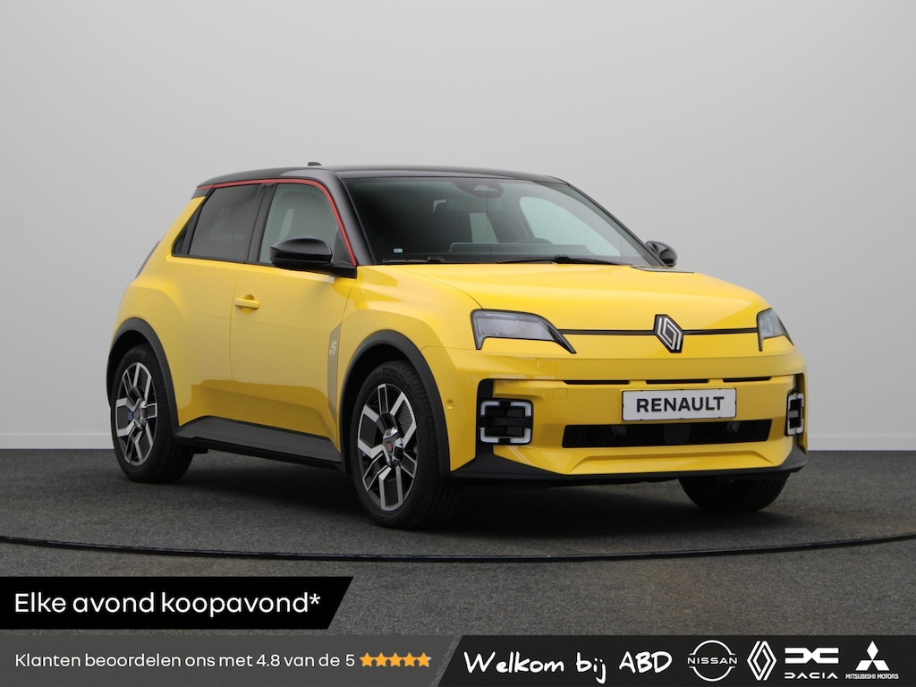Renault R5 comfort range techno 52 kWh | Vijf jaar garantie | Stoel- en stuurwielverwarming |