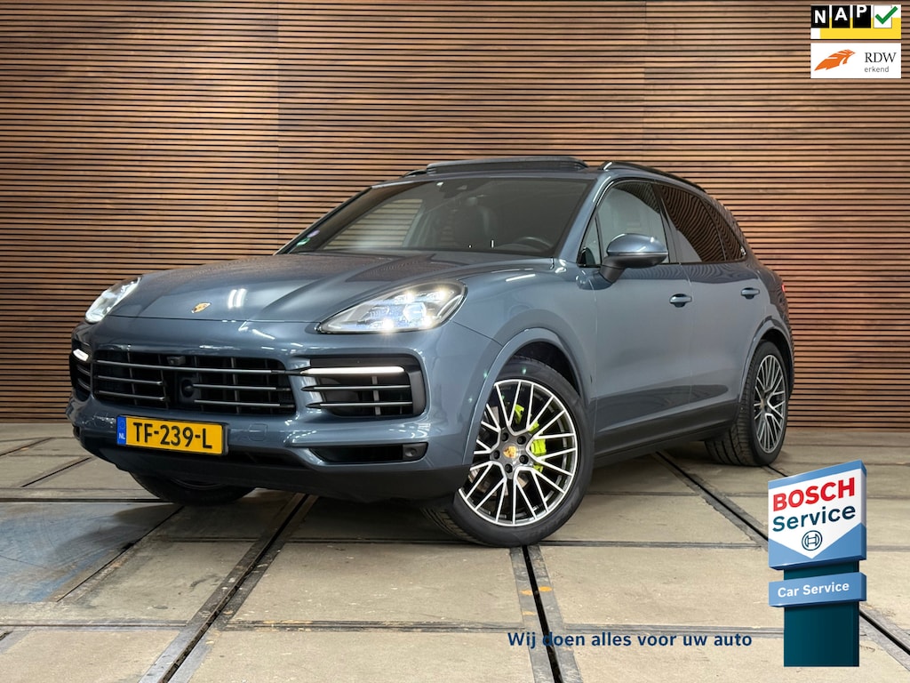 Porsche Cayenne 3.0 E-Hybrid | Full Option | Vierwielbesturing | PANO | PDLS+ | BOSE | PASM | ComfortPakket | Soft Close |Trekhaak